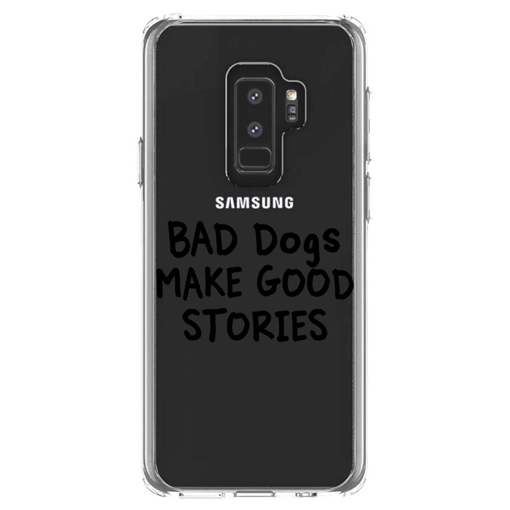 Bad Dogs Make Good Stories Clear Shockproof iPhone Case, view 20