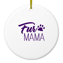 Dog Paw Ceramic Ornament
