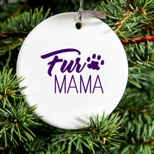 Dog Paw Ceramic Ornament