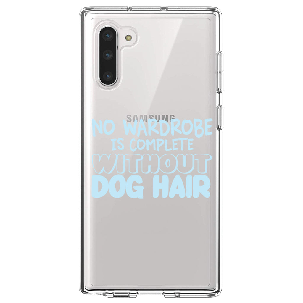 No Wardrobe is Complete Without Dog Hair Clear Shockproof iPhone Case, view 9