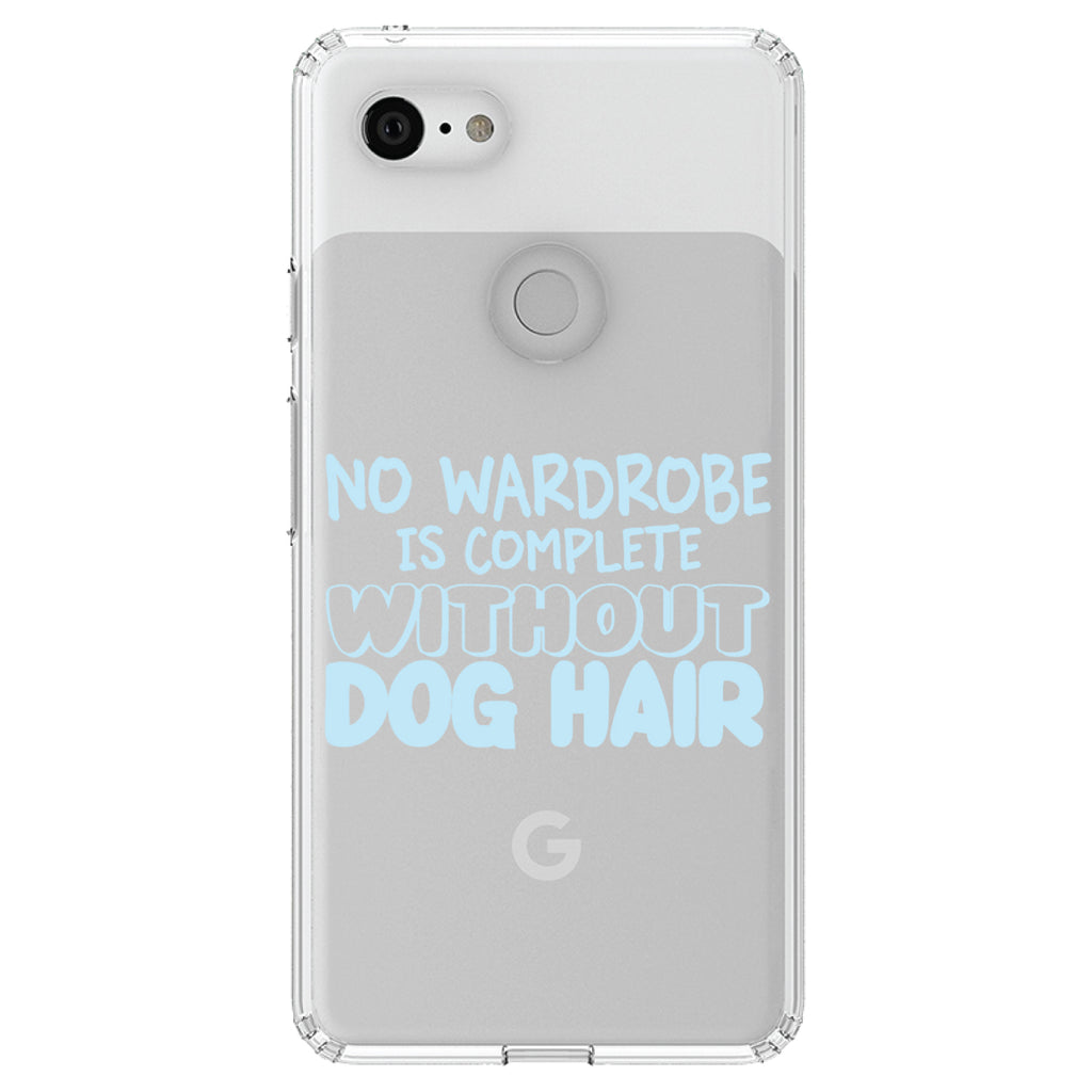 No Wardrobe is Complete Without Dog Hair Clear Shockproof iPhone Case, view 21