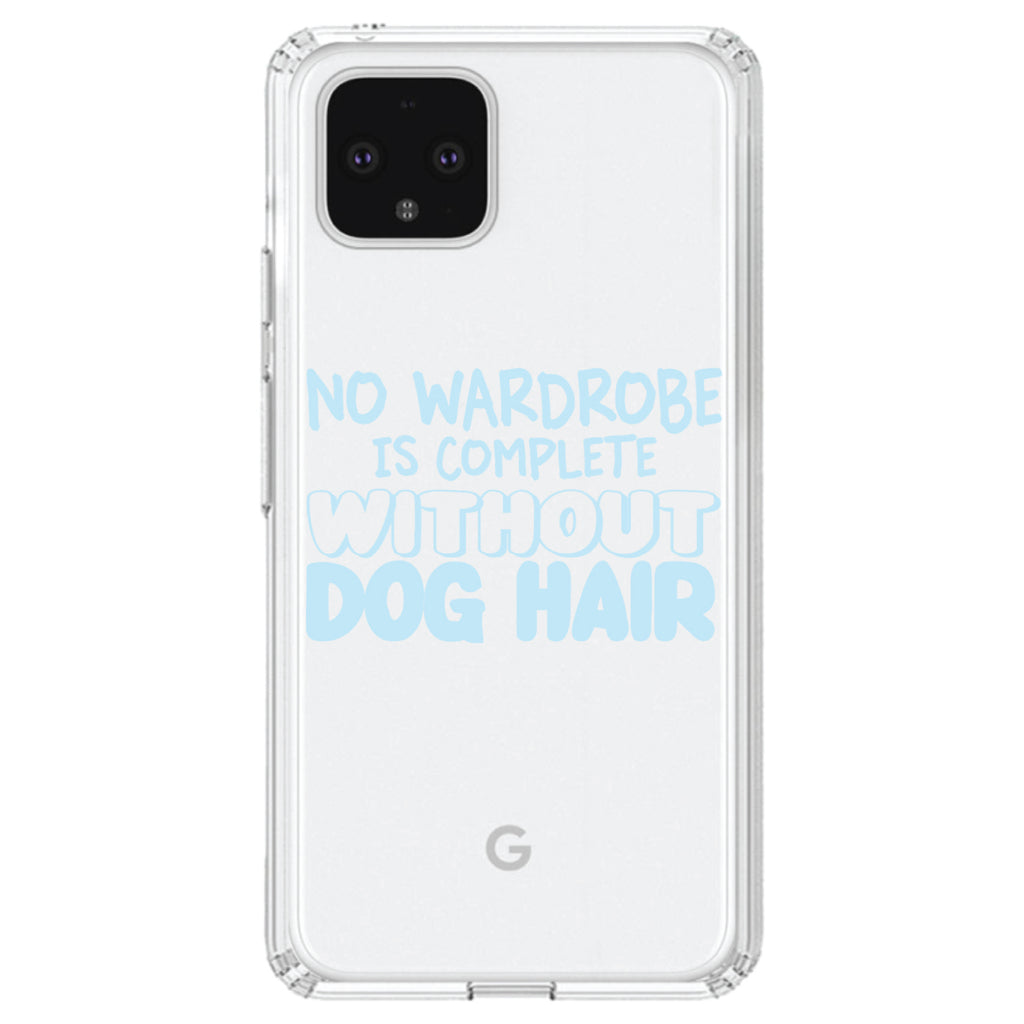 No Wardrobe is Complete Without Dog Hair Clear Shockproof iPhone Case, view 24