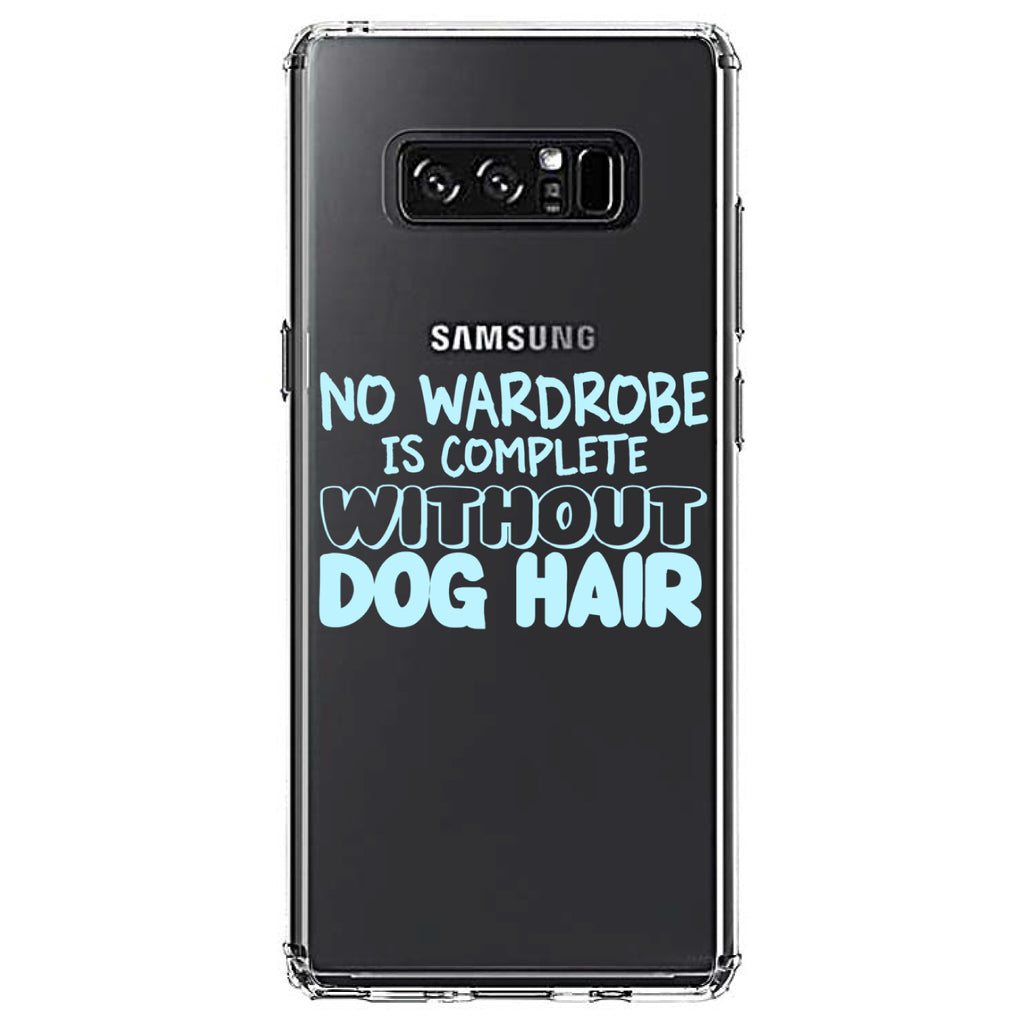 No Wardrobe is Complete Without Dog Hair Clear Shockproof iPhone Case, view 12