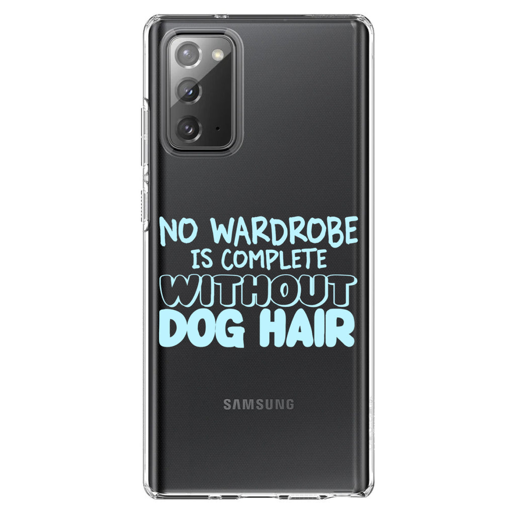 No Wardrobe is Complete Without Dog Hair Clear Shockproof iPhone Case, view 7