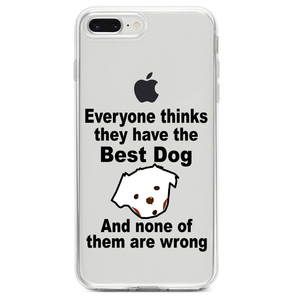Everyone Things They Have The Best Dog Clear Shockproof iPhone Case, view 6