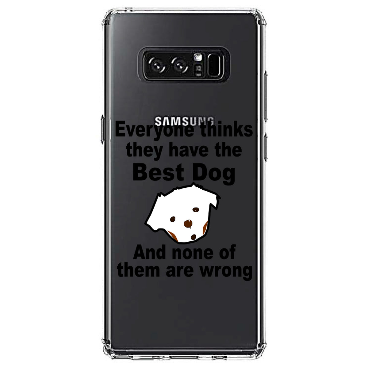 Everyone Things They Have The Best Dog Clear Shockproof iPhone Case, view 12