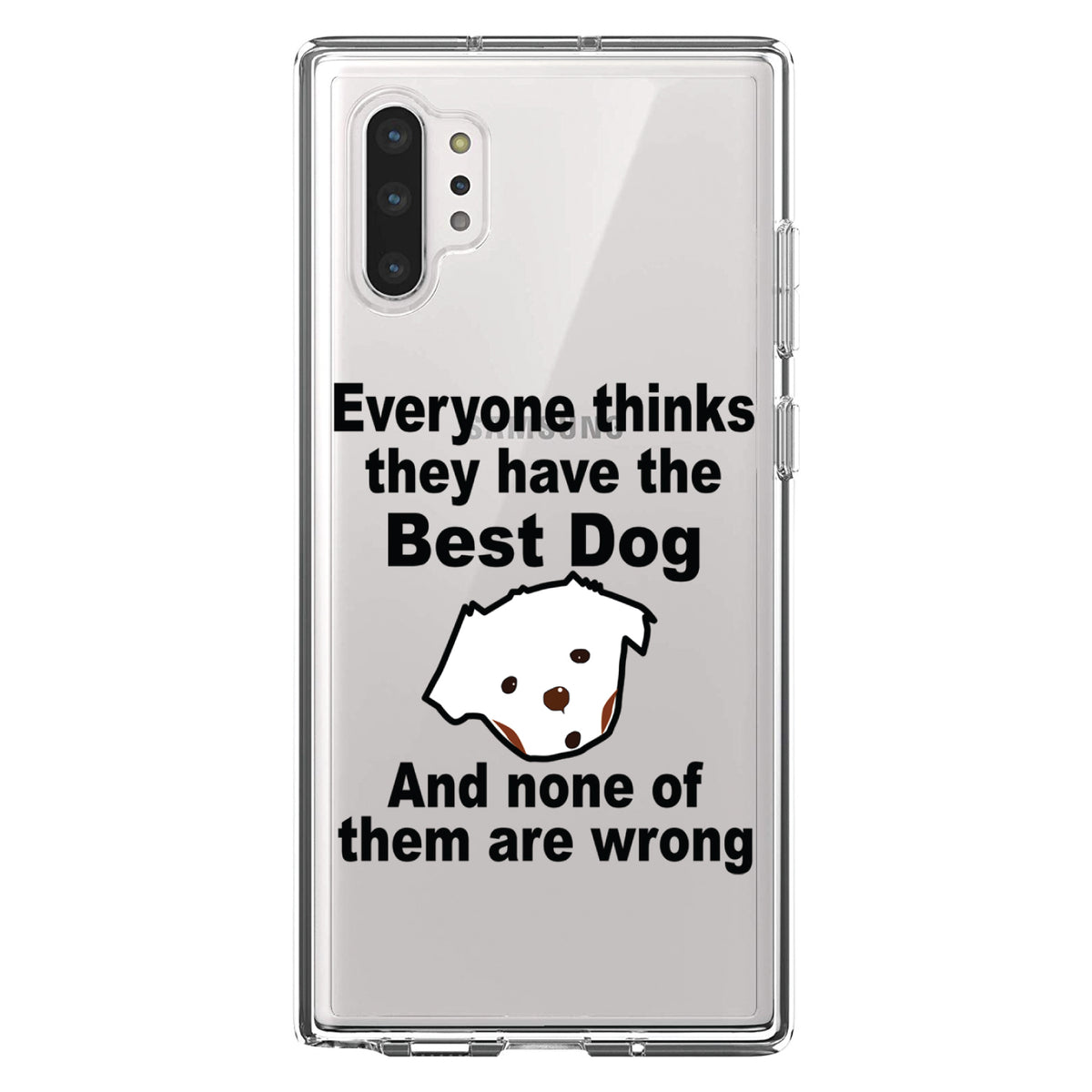 Everyone Things They Have The Best Dog Clear Shockproof iPhone Case, view 10