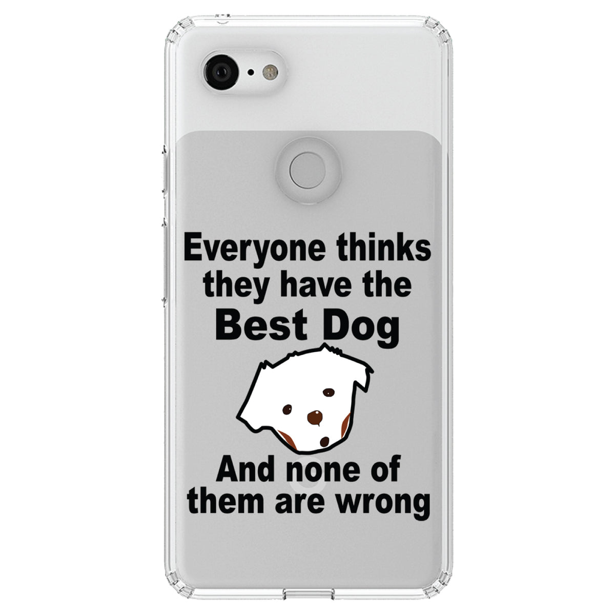 Everyone Things They Have The Best Dog Clear Shockproof iPhone Case, view 22