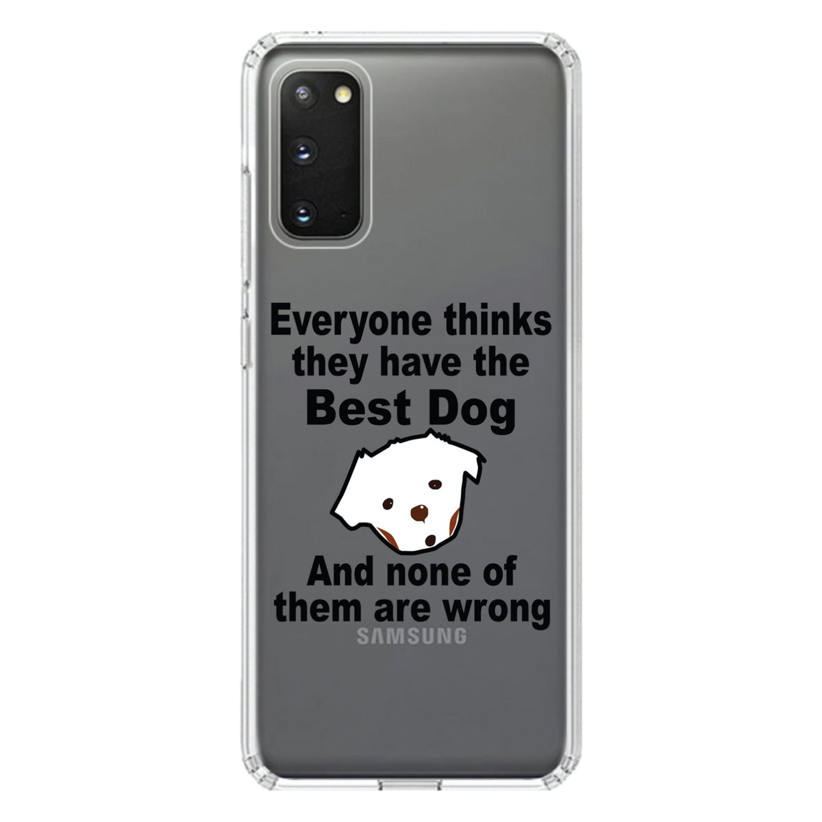 Everyone Things They Have The Best Dog Clear Shockproof iPhone Case, view 13