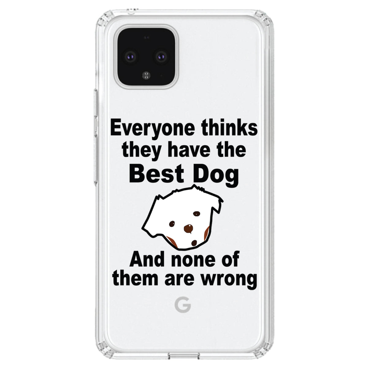 Everyone Things They Have The Best Dog Clear Shockproof iPhone Case, view 23