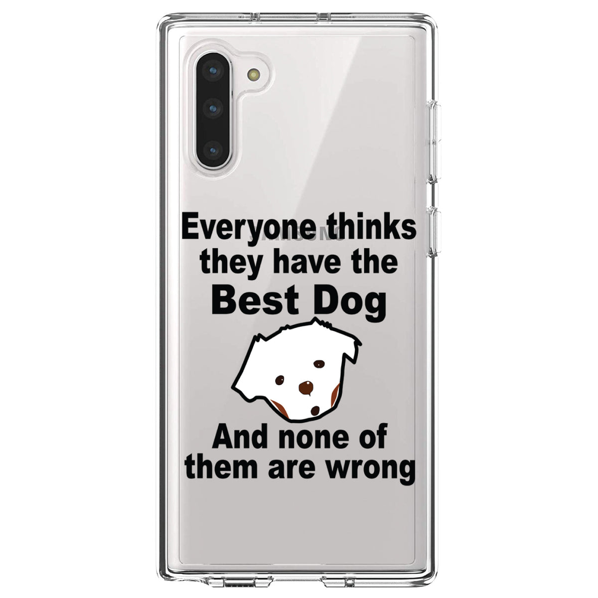 Everyone Things They Have The Best Dog Clear Shockproof iPhone Case, view 9