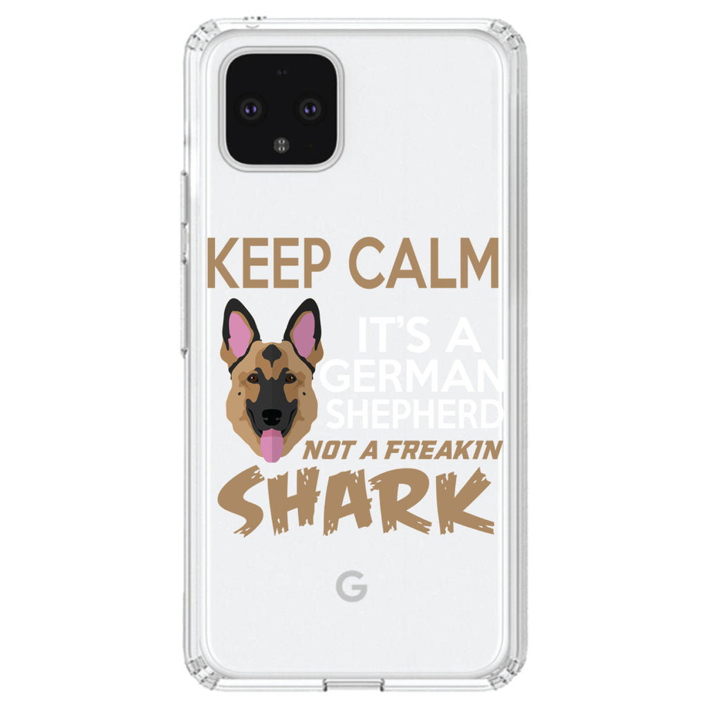 Keep Calm, It's a German Shepherd Clear Shockproof iPhone Case, view 24
