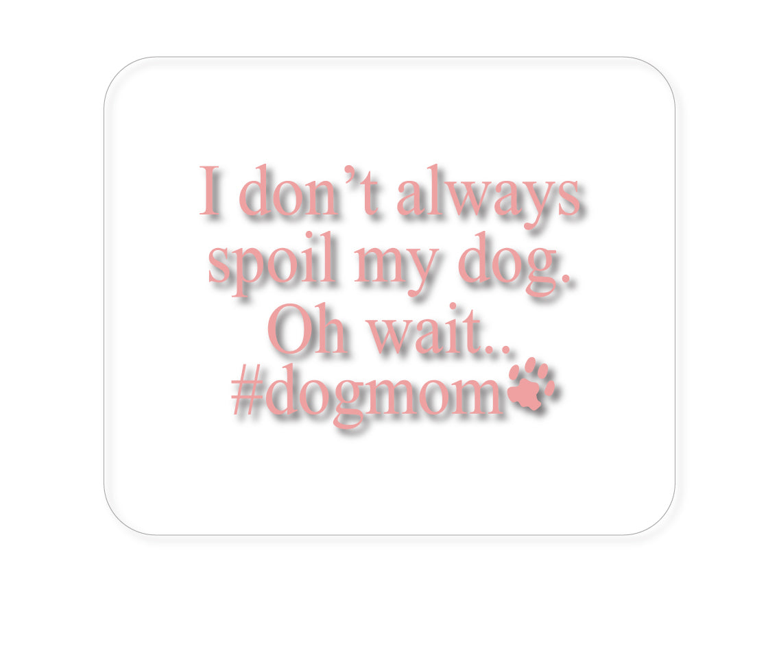 DistinctInk Custom Foam Rubber Mouse Pad - 1/4