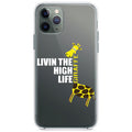 Livin the High Life, Giraffe Clear Shockproof iPhone Case