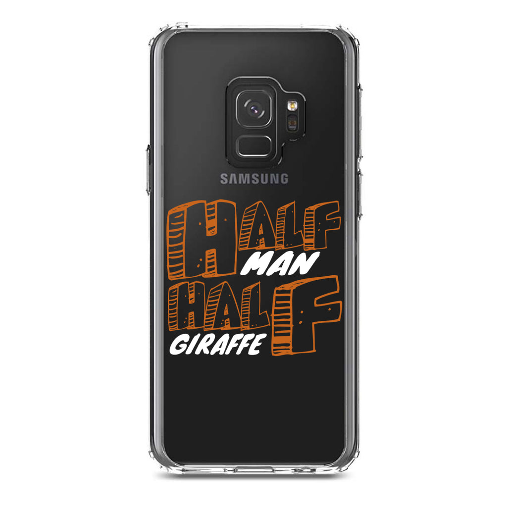 Half Man Half Giraffe Clear Shockproof iPhone Case, view 19