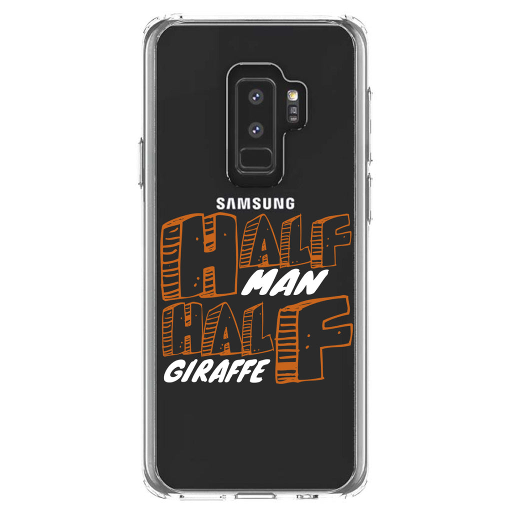 Half Man Half Giraffe Clear Shockproof iPhone Case, view 20