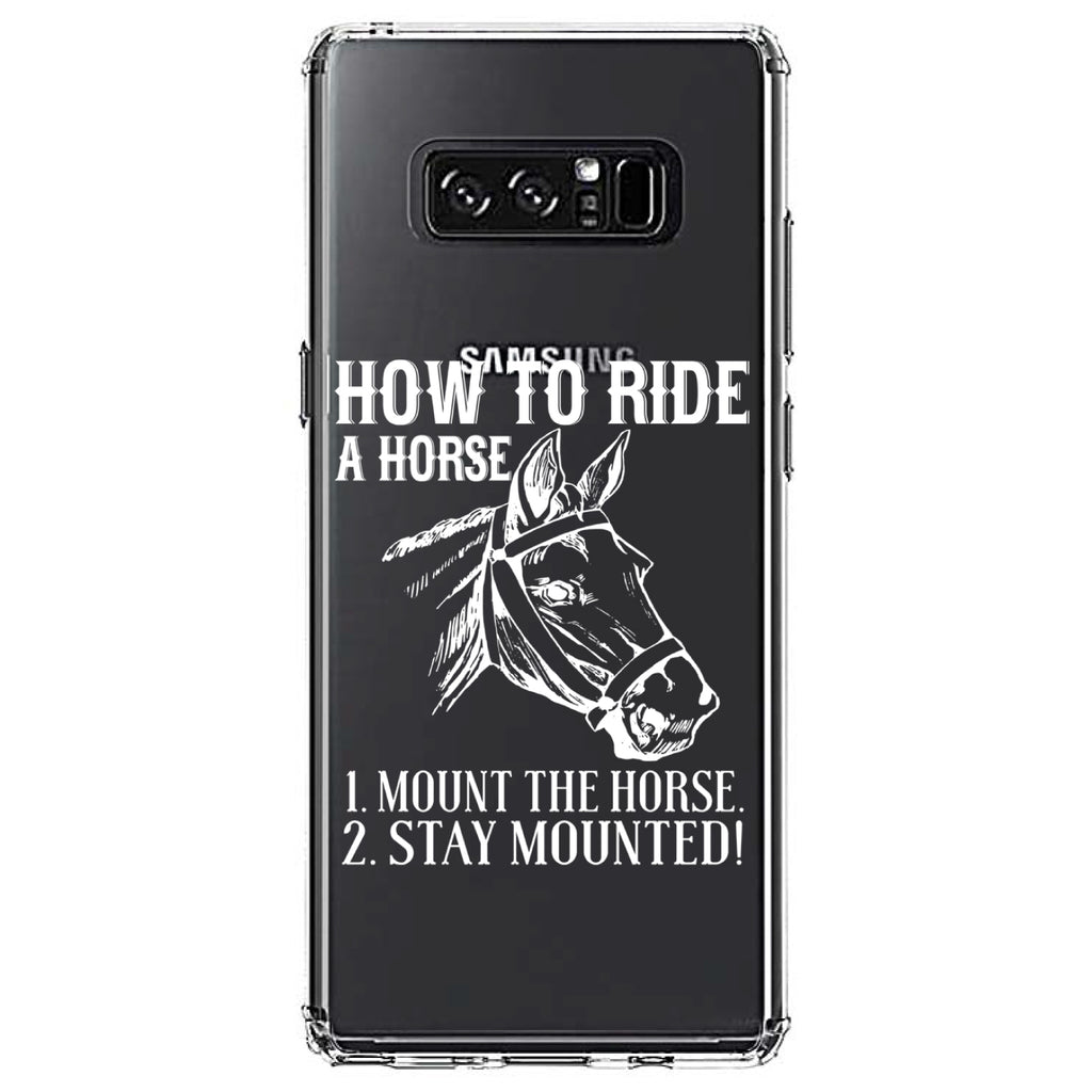 How To Ride a Horse, Stay Mounted Clear Shockproof iPhone Case, view 12
