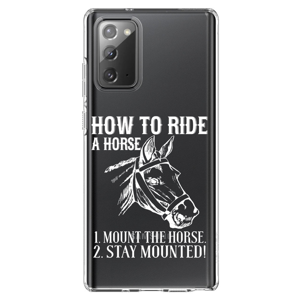 How To Ride a Horse, Stay Mounted Clear Shockproof iPhone Case, view 8