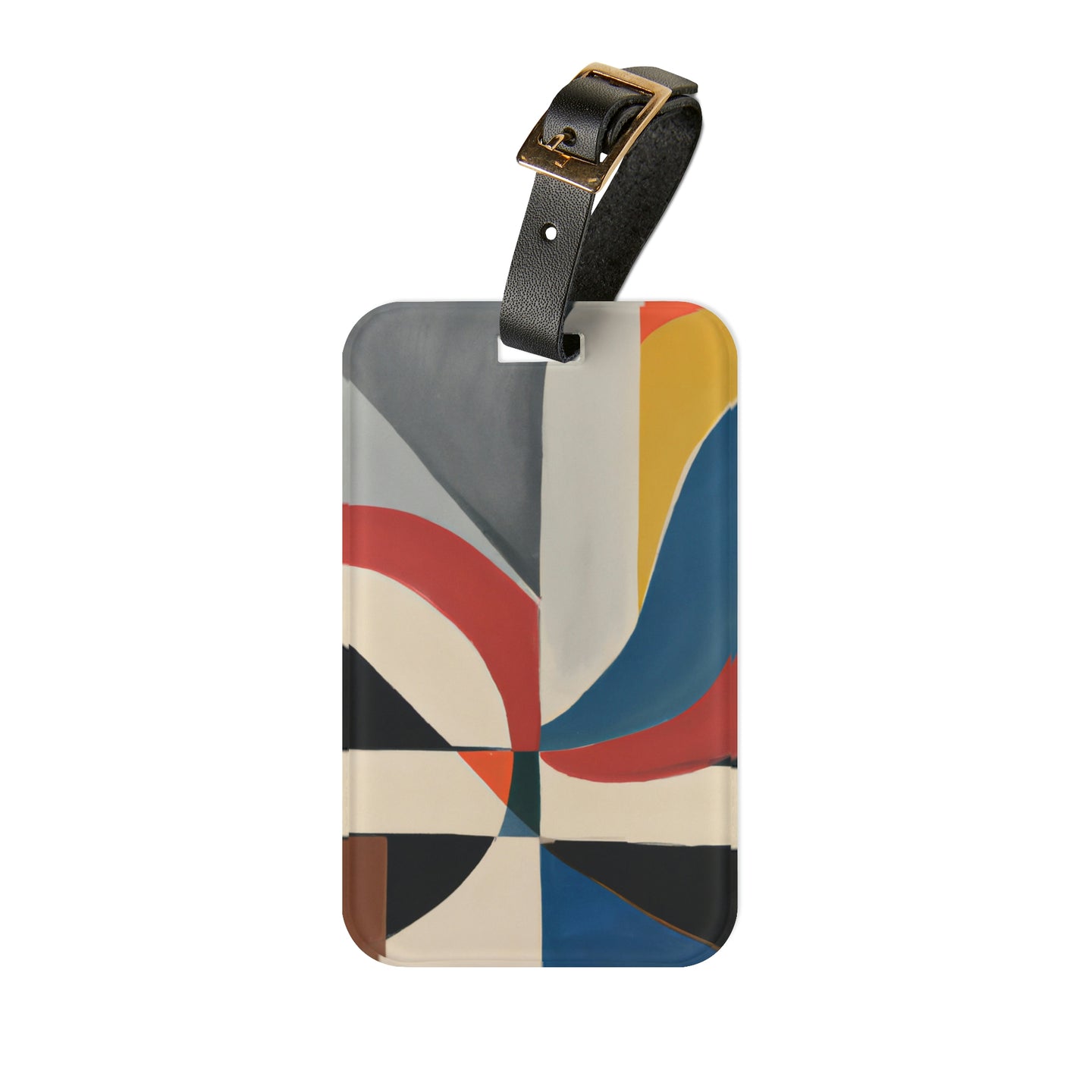Feona Padilla - Mid-Century Modern Design Printed on a Custom Luggage Tag