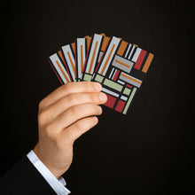 Oliver Tate - Mid-Century Modern Playing Poker Cards