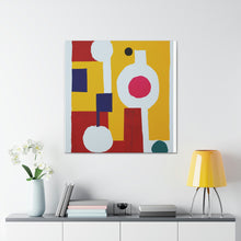 Violet Lourdes - Mid-Century Modern Canvas Wall Art Decor
