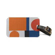 Harvey Heckler - Mid-Century Modern Design Printed on a Custom Luggage Tag