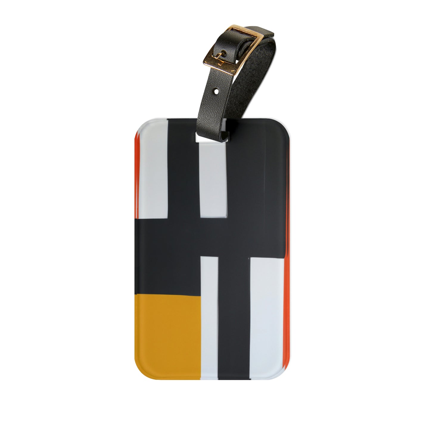 Mona Throgmorton - Mid-Century Modern Design Printed on a Custom Luggage Tag