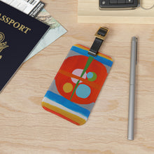 Luz Morinaga - Mid-Century Modern Design Printed on a Custom Luggage Tag