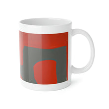 Florence Sinclair - Mid-Century Modern 11 oz. Ceramic Coffee / Tea Mug