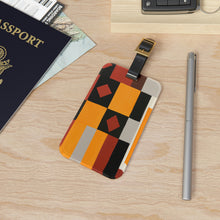 June Cooperston - Mid-Century Modern Design Printed on a Custom Luggage Tag