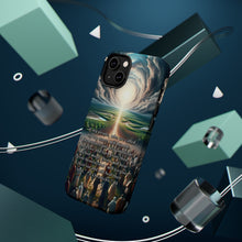 DistinctInk Tough Case for Apple iPhone, Compatible with MagSafe Charging - Healing Through Humility: 2 Chronicles 7:14