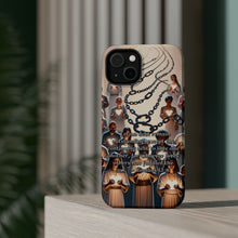 DistinctInk Tough Case for Apple iPhone, Compatible with MagSafe Charging - "Romans 13:8 - Fulfilling the Law through Love"