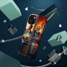 DistinctInk Tough Case for Apple iPhone, Compatible with MagSafe Charging - "The Joy of a Wise Son: Proverbs 15:20"