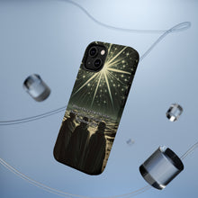 DistinctInk Tough Case for Apple iPhone, Compatible with MagSafe Charging - "Matthew 2:10 - Overjoyed at the sight of the star"