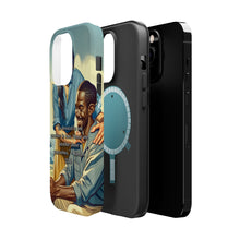 DistinctInk Tough Case for Apple iPhone, Compatible with MagSafe Charging - "Romans 12:10: Devotion and Honor in Love"