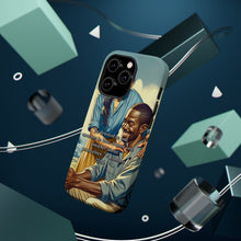 DistinctInk Tough Case for Apple iPhone, Compatible with MagSafe Charging - "Romans 12:10: Devotion and Honor in Love"