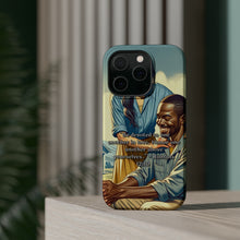 DistinctInk Tough Case for Apple iPhone, Compatible with MagSafe Charging - "Romans 12:10: Devotion and Honor in Love"