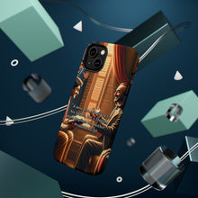 DistinctInk Tough Case for Apple iPhone, Compatible with MagSafe Charging - "Wise Son, Joyful Father: Proverbs 15:20 Reveals Wisdom's Impact"