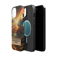 DistinctInk Tough Case for Apple iPhone, Compatible with MagSafe Charging - "Micah 5:2 - Bethlehem Ephrathah: Birthplace of Ancient Ruler"