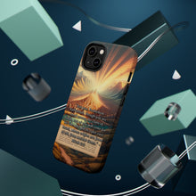 DistinctInk Tough Case for Apple iPhone, Compatible with MagSafe Charging - "Micah 5:2 - Bethlehem Ephrathah: Birthplace of Ancient Ruler"