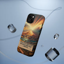 DistinctInk Tough Case for Apple iPhone, Compatible with MagSafe Charging - "Micah 5:2 - Bethlehem Ephrathah: Birthplace of Ancient Ruler"