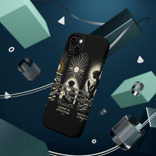 DistinctInk Tough Case for Apple iPhone, Compatible with MagSafe Charging - "Romans 12:12 - Embrace Hope, Endure Affliction, Faithful Prayers"