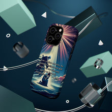 DistinctInk Tough Case for Apple iPhone, Compatible with MagSafe Charging - "Divine Forgiveness: 1 John 1:9 - Confession and Redemption"