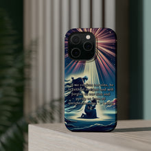 DistinctInk Tough Case for Apple iPhone, Compatible with MagSafe Charging - "Divine Forgiveness: 1 John 1:9 - Confession and Redemption"