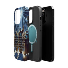 DistinctInk Tough Case for Apple iPhone, Compatible with MagSafe Charging - "The Shepherds' Glorious Praise: Luke 2:20"