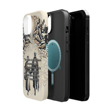 DistinctInk Tough Case for Apple iPhone, Compatible with MagSafe Charging - "The Inclusive Blessings: Romans 10:12 Unites All Believers"