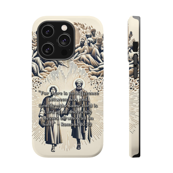 DistinctInk Tough Case for Apple iPhone, Compatible with MagSafe Charging - 