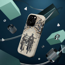 DistinctInk Tough Case for Apple iPhone, Compatible with MagSafe Charging - "The Inclusive Blessings: Romans 10:12 Unites All Believers"