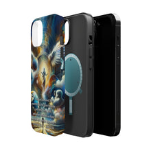 DistinctInk Tough Case for Apple iPhone, Compatible with MagSafe Charging - "The Gift of Eternal Life: John 3:16"