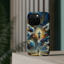 DistinctInk Tough Case for Apple iPhone, Compatible with MagSafe Charging - "The Gift of Eternal Life: John 3:16"